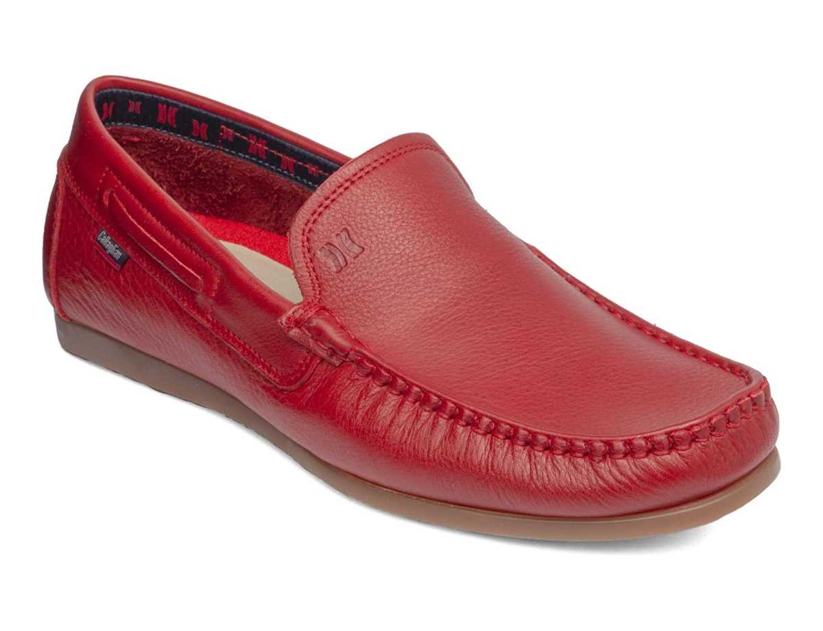 Mocasines Callaghan 15200 Driveline Hombre Rojas | PTD2457UI