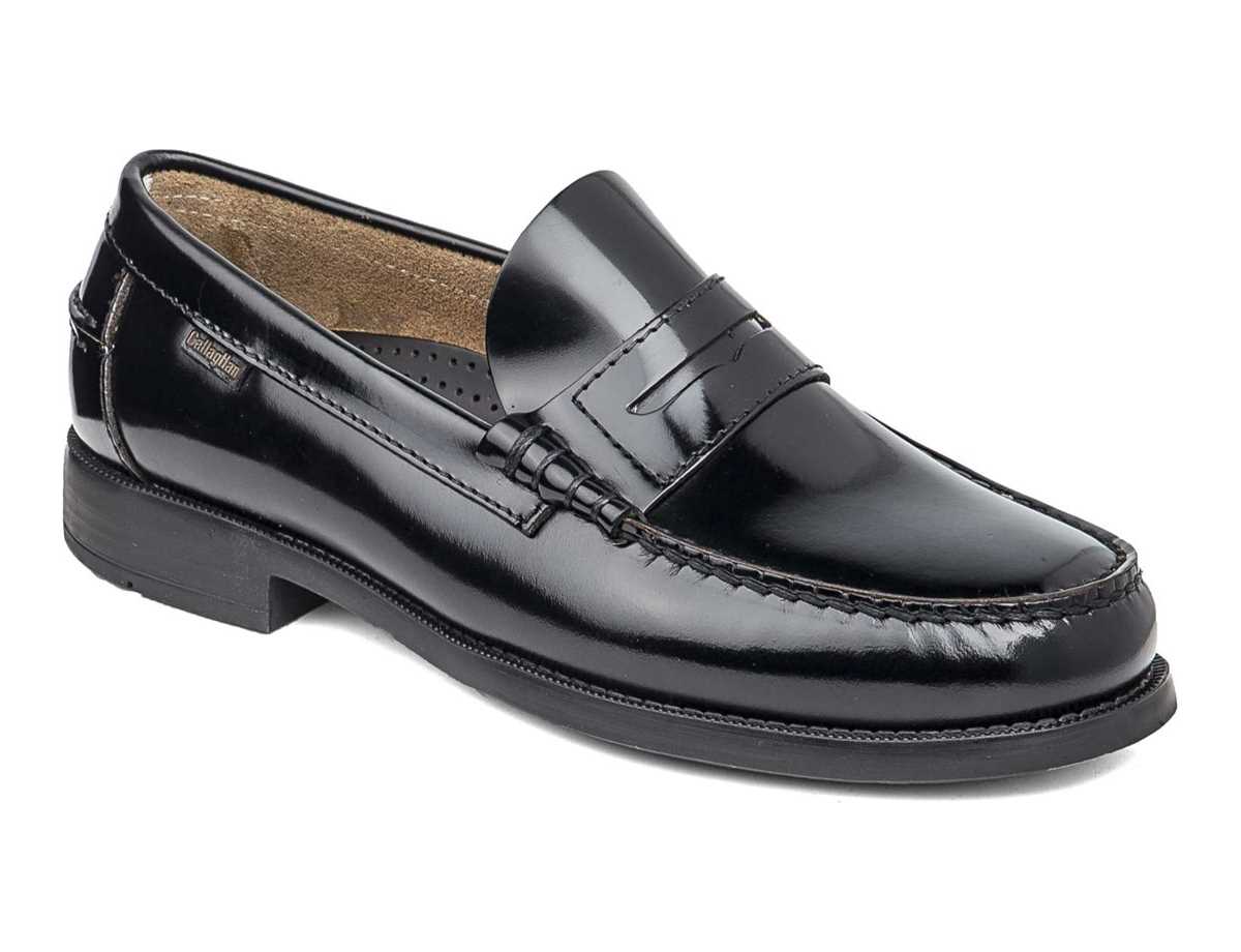 Mocasines Callaghan 16100 Pure Confort Hombre Negras | VBB1072LV