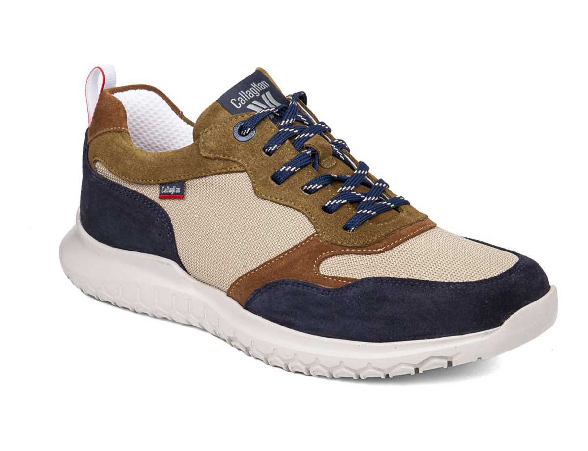 Zapatos Casuales Callaghan 53704 Suv Marine Cro Hombre Azules Beige Marrones | DXW942ZB