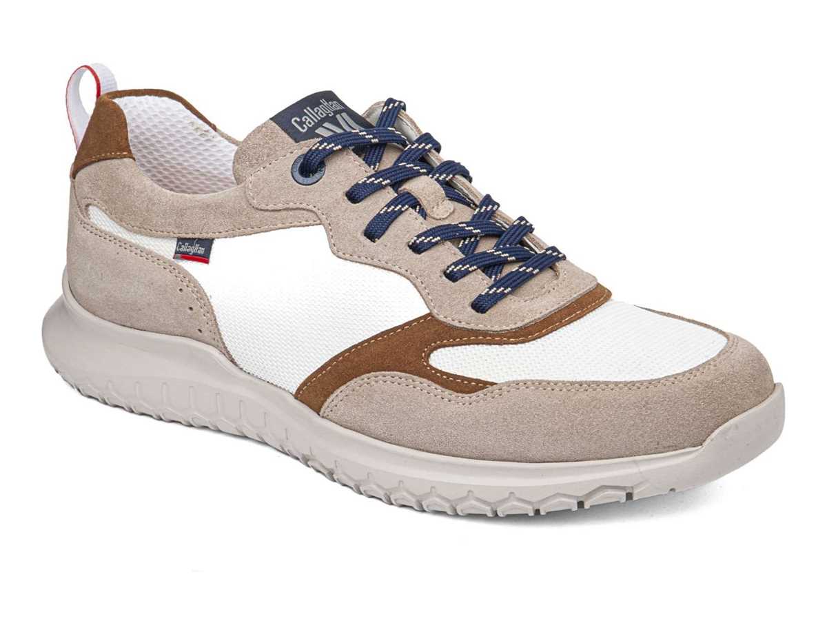 Zapatos Casuales Callaghan 53704 Suv Marine Cro Hombre Beige Blancas Marrones | FDE3346UN