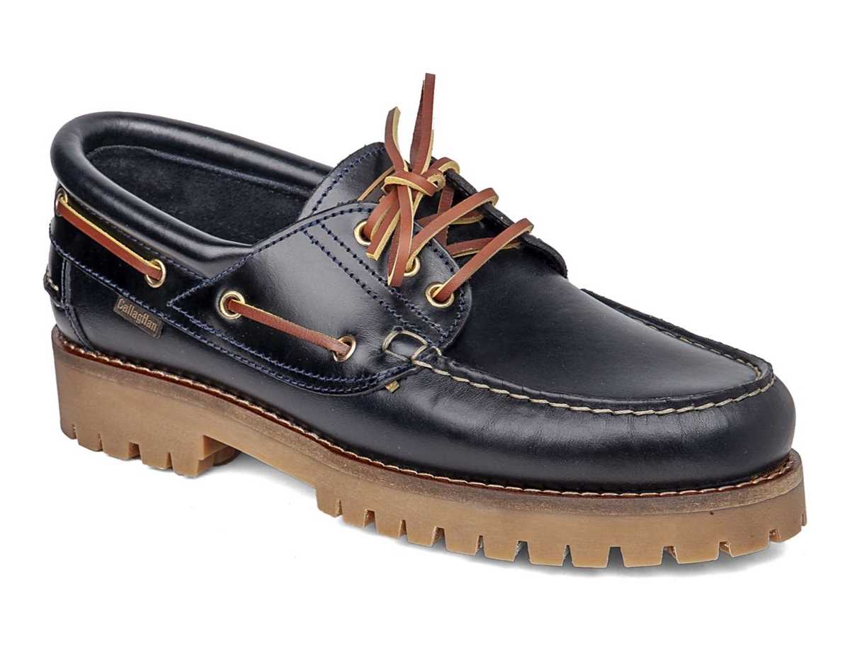 Zapatos del Barco Callaghan 21910 Timber Cro Hombre Azules | SQK2942IL