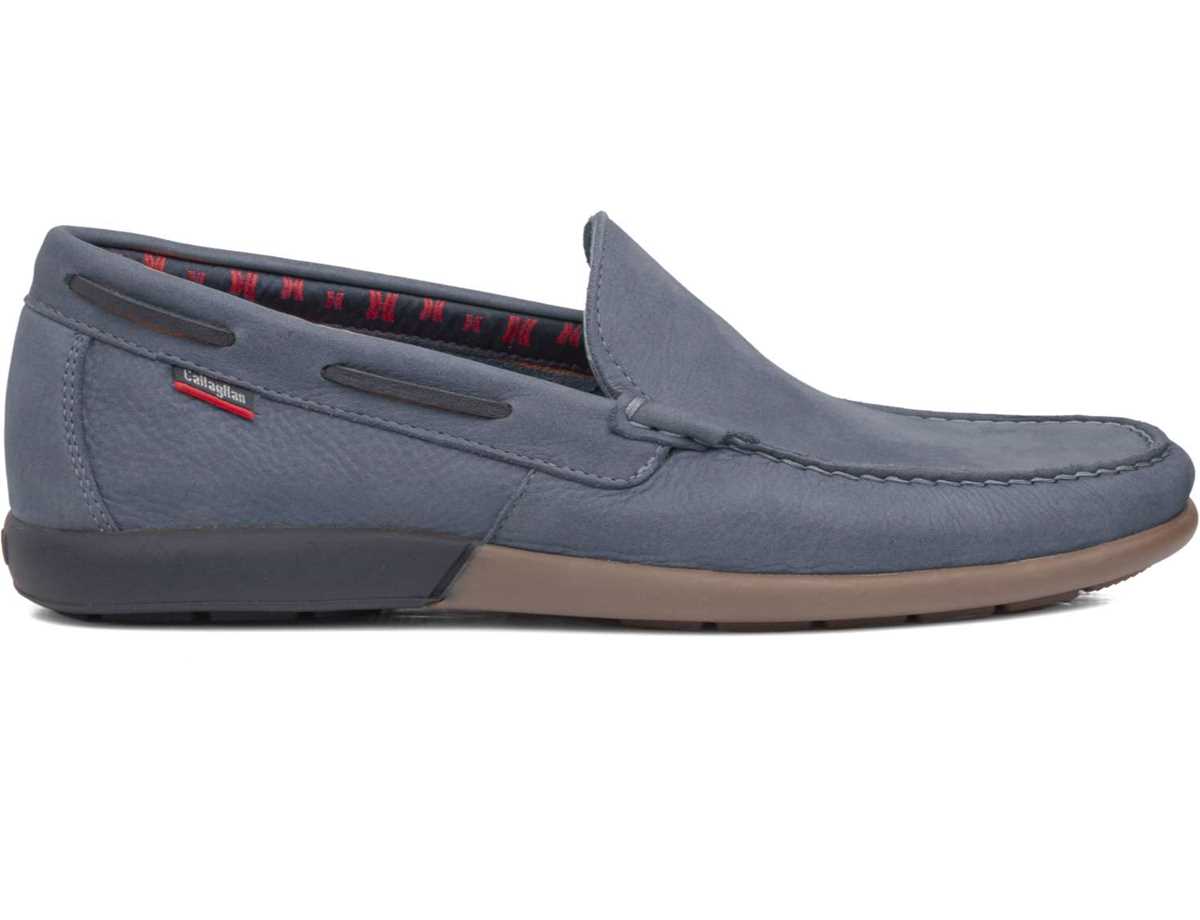 Mocasines Callaghan 11803 Mediterrani Hombre Azules | BHX8356RX