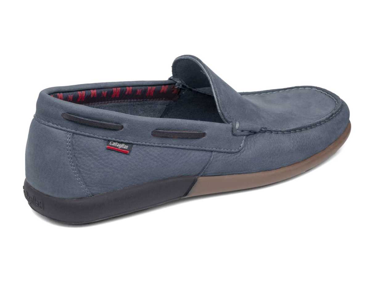 Mocasines Callaghan 11803 Mediterrani Hombre Azules | BHX8356RX