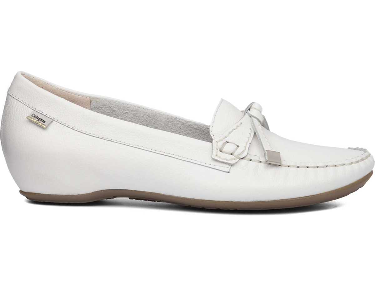 Mocasines Callaghan 12022 Dance Mujer Blancas | LRA6789RC