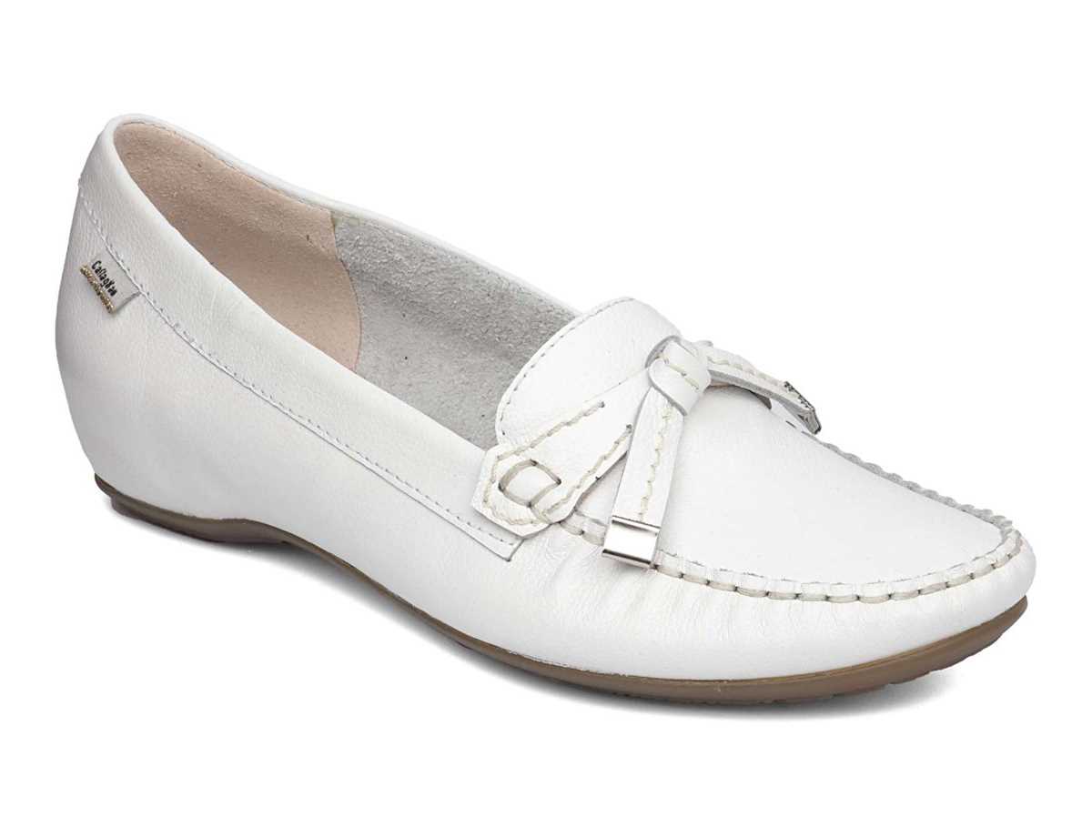 Mocasines Callaghan 12022 Dance Mujer Blancas | LRA6789RC