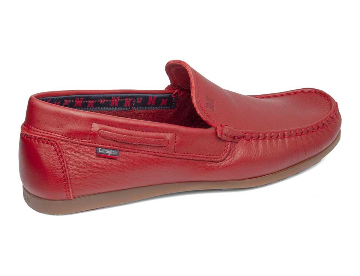 Mocasines Callaghan 15200 Driveline Hombre Rojas | PTD2457UI