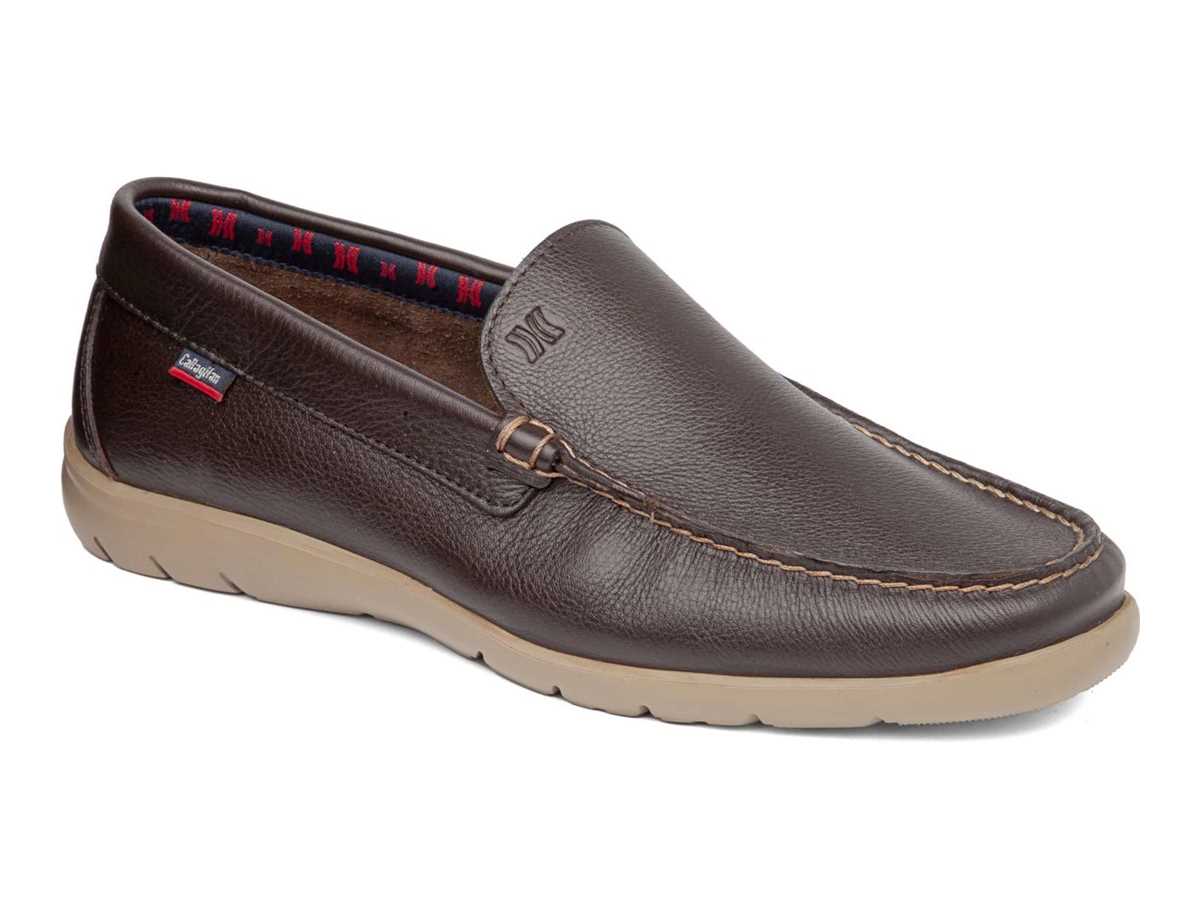 Mocasines Callaghan 18001 Tenger Hombre Marrones Oscuro | MBW1590VY