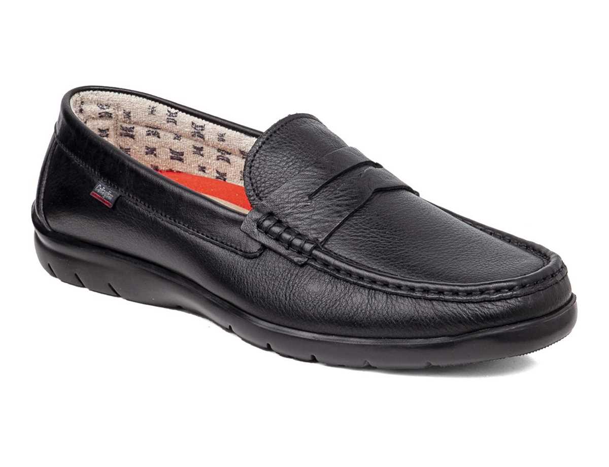 Mocasines Callaghan 18003 Tenger Hombre Negras | BSA715JT