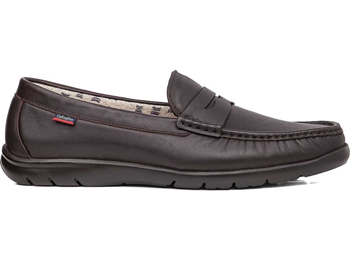 Mocasines Callaghan 18003 Tenger Hombre Marrones Oscuro | ZOL5151VD