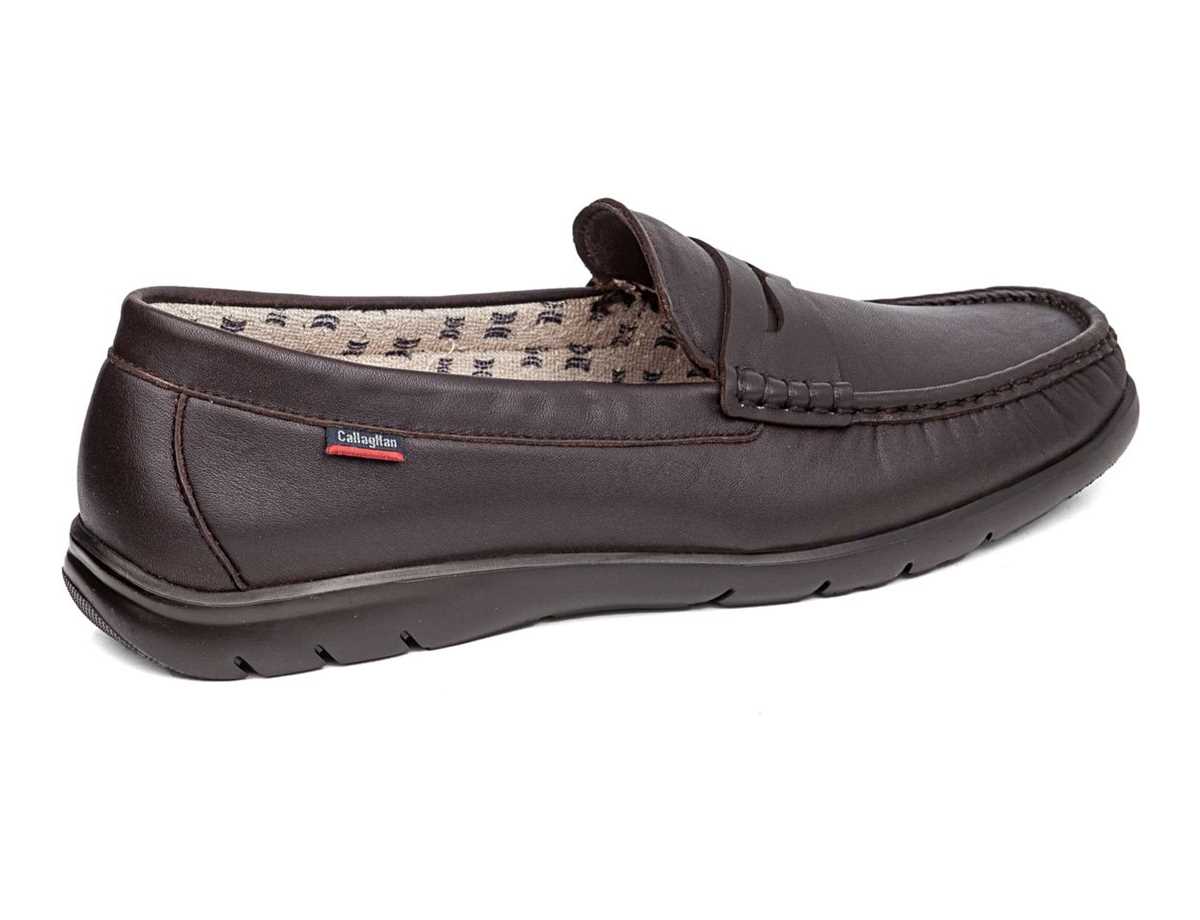 Mocasines Callaghan 18003 Tenger Hombre Marrones Oscuro | ZOL5151VD