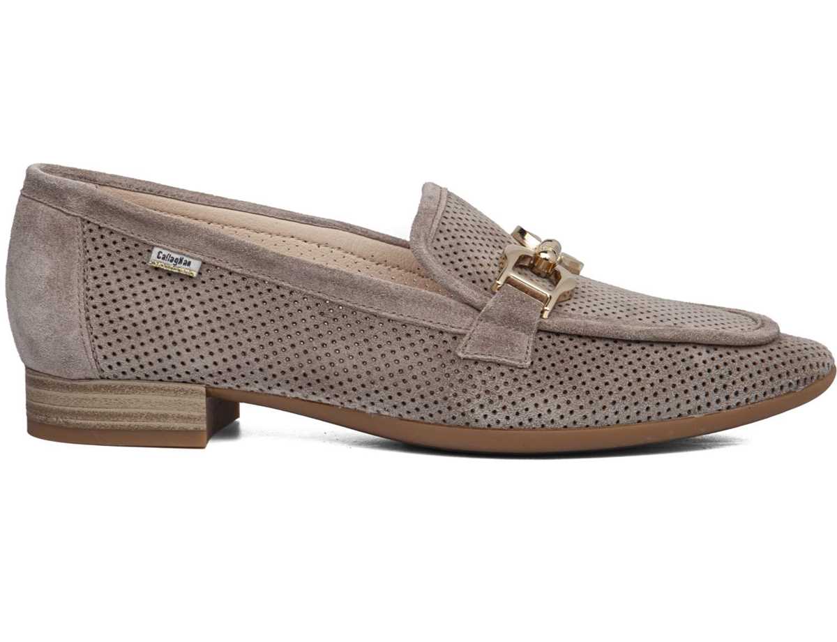 Mocasines Callaghan 26906 Purple Mujer Beige | AQE6535SQ