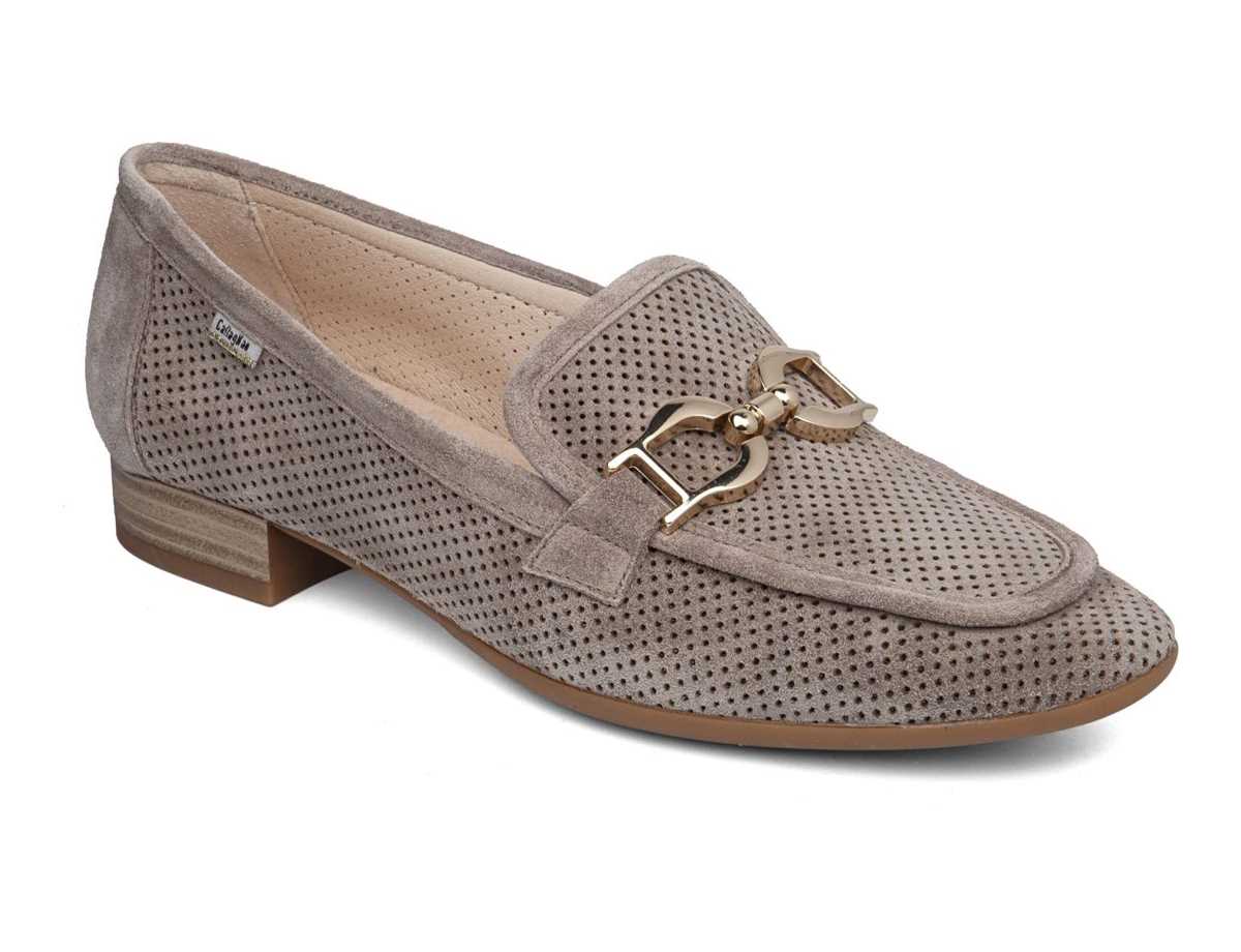 Mocasines Callaghan 26906 Purple Mujer Beige | AQE6535SQ