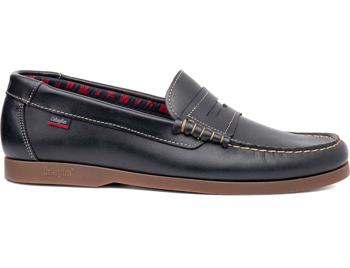 Mocasines Callaghan 51602 Yate Hombre Azules | DNS2034EG