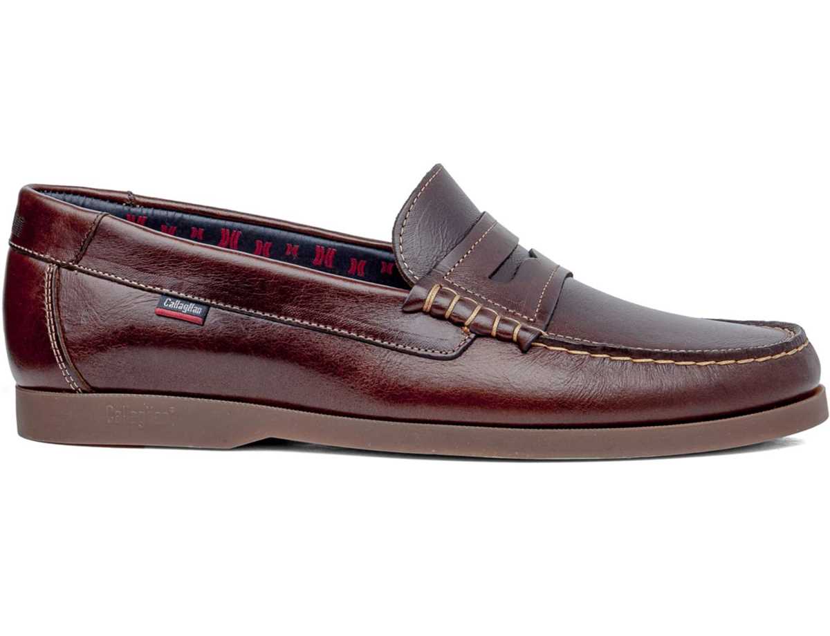 Mocasines Callaghan 51602 Yate Hombre Marrones | UMJ7686NJ