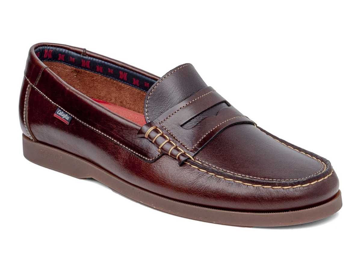 Mocasines Callaghan 51602 Yate Hombre Marrones | UMJ7686NJ