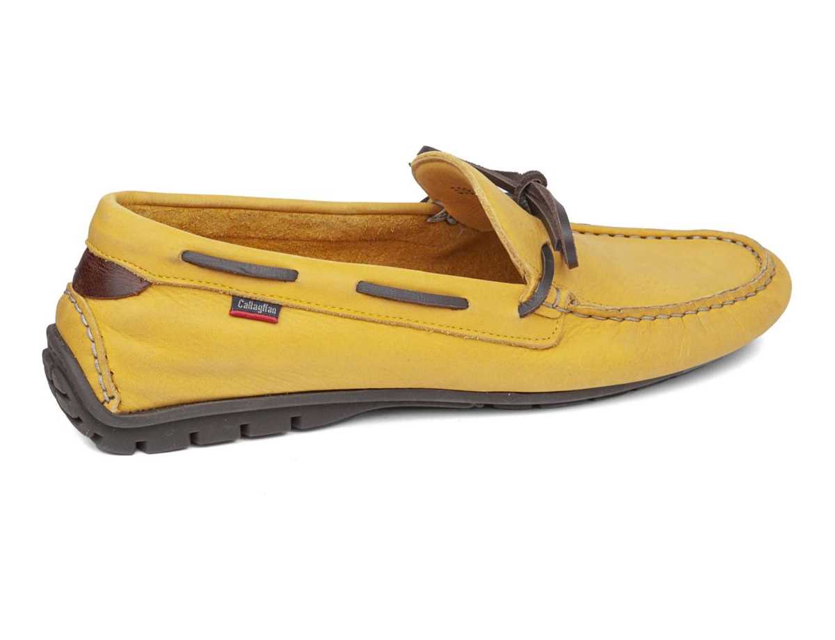 Mocasines Callaghan 53901 Bitron Hombre Amarillo Marrones | DEW4661HT