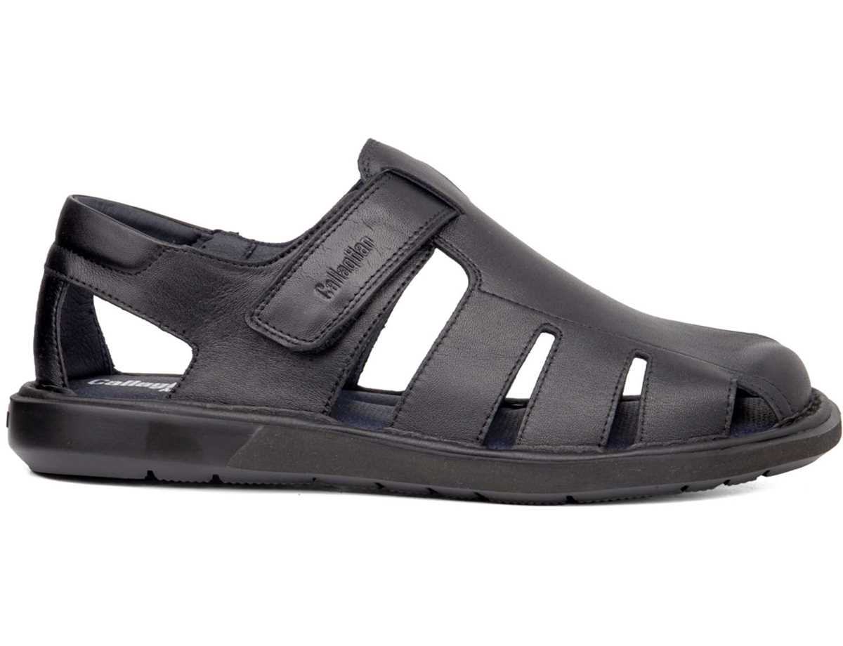 Sandalias Callaghan 92311 Leban Hombre Negras | VPY3262QD