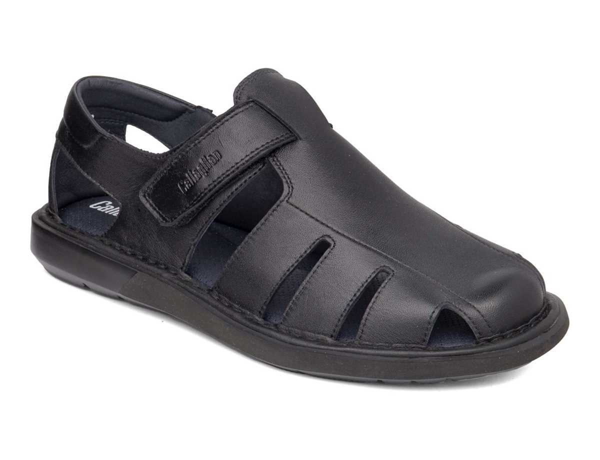 Sandalias Callaghan 92311 Leban Hombre Negras | VPY3262QD