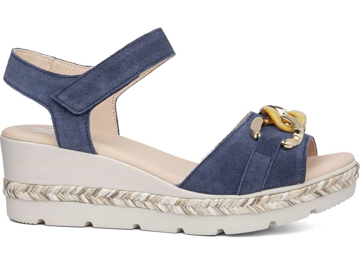 Sandalias Cuña Callaghan 29807 Mara Mujer Azules | MNK9020XH