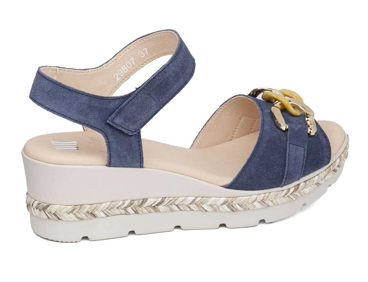 Sandalias Cuña Callaghan 29807 Mara Mujer Azules | MNK9020XH