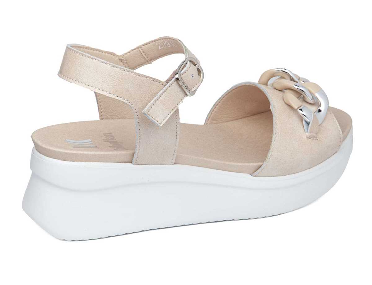 Sandalias Cuña Callaghan 29910 Llana Mujer Rosas | RBF5491OO