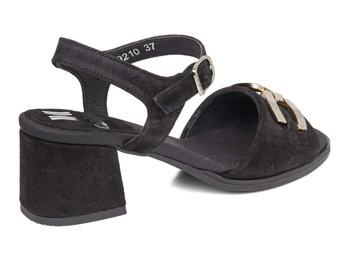 Sandalias Tacones Callaghan 29210 Kibow Mujer Negras | HOY2462TD