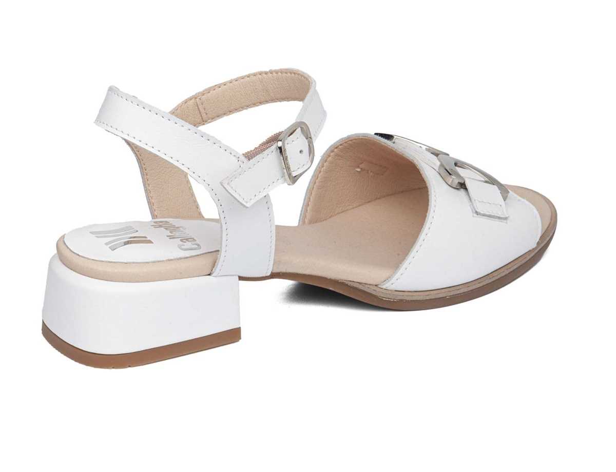 Sandalias Tacones Callaghan 30307 Luna Mujer Blancas | JOS5363BM