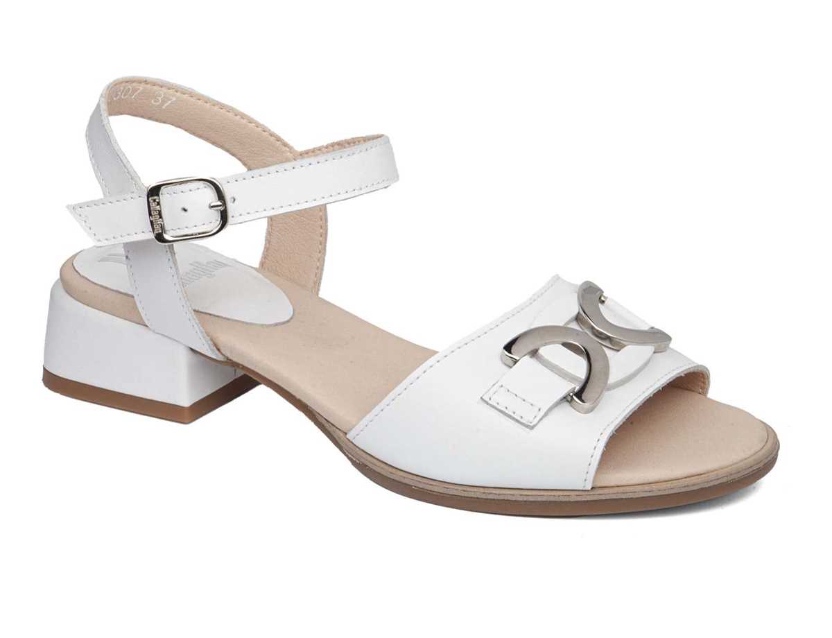 Sandalias Tacones Callaghan 30307 Luna Mujer Blancas | JOS5363BM