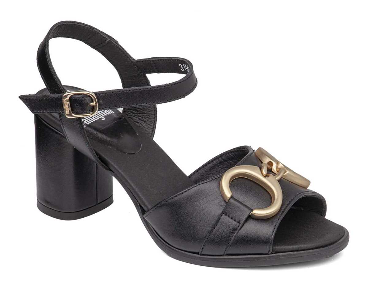 Sandalias Tacones Callaghan 31902 Kanji Mujer Negras | BND88100SH