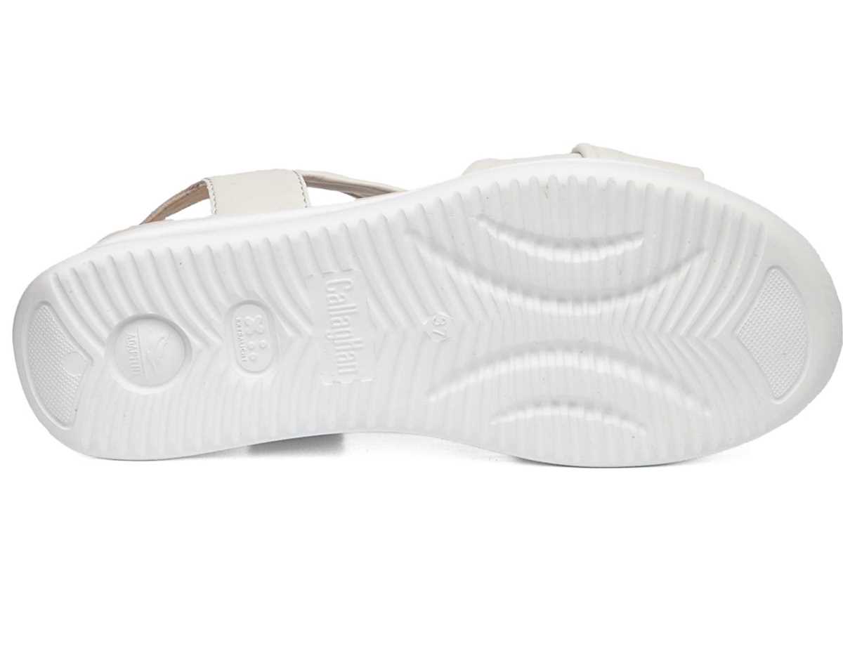 Sandalias de Plataforma Callaghan 29904 Llana Mujer Blancas | DFG6781QG