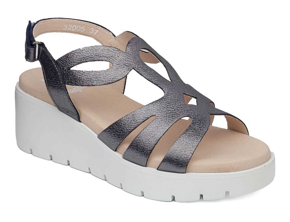 Sandalias de Plataforma Callaghan 32005 Bera Mujer Azules | OVU2969VU