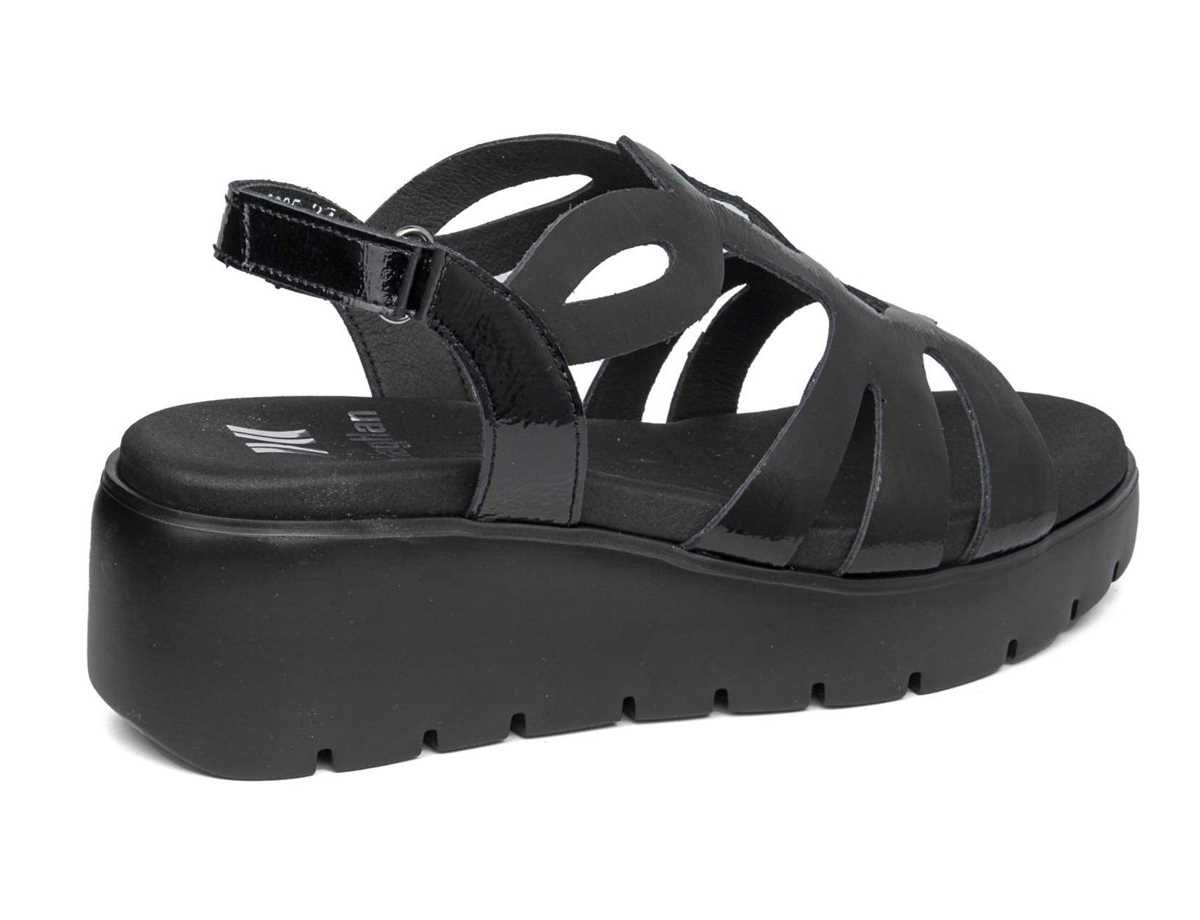 Sandalias de Plataforma Callaghan 32005 Bera Mujer Negras | QMX9024LA