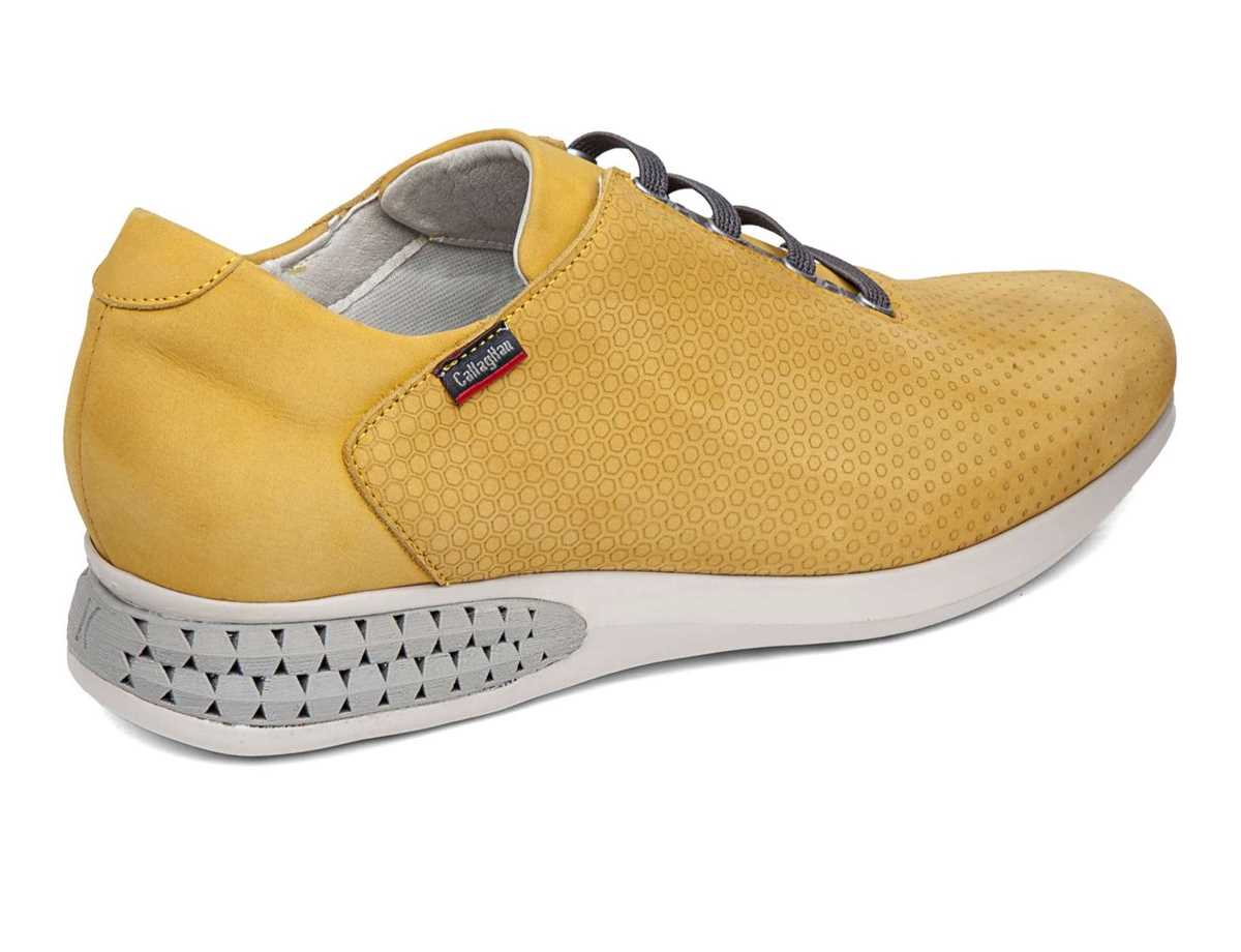 Zapatillas Callaghan 12101 Personal Hombre Amarillo | KPC70100CF