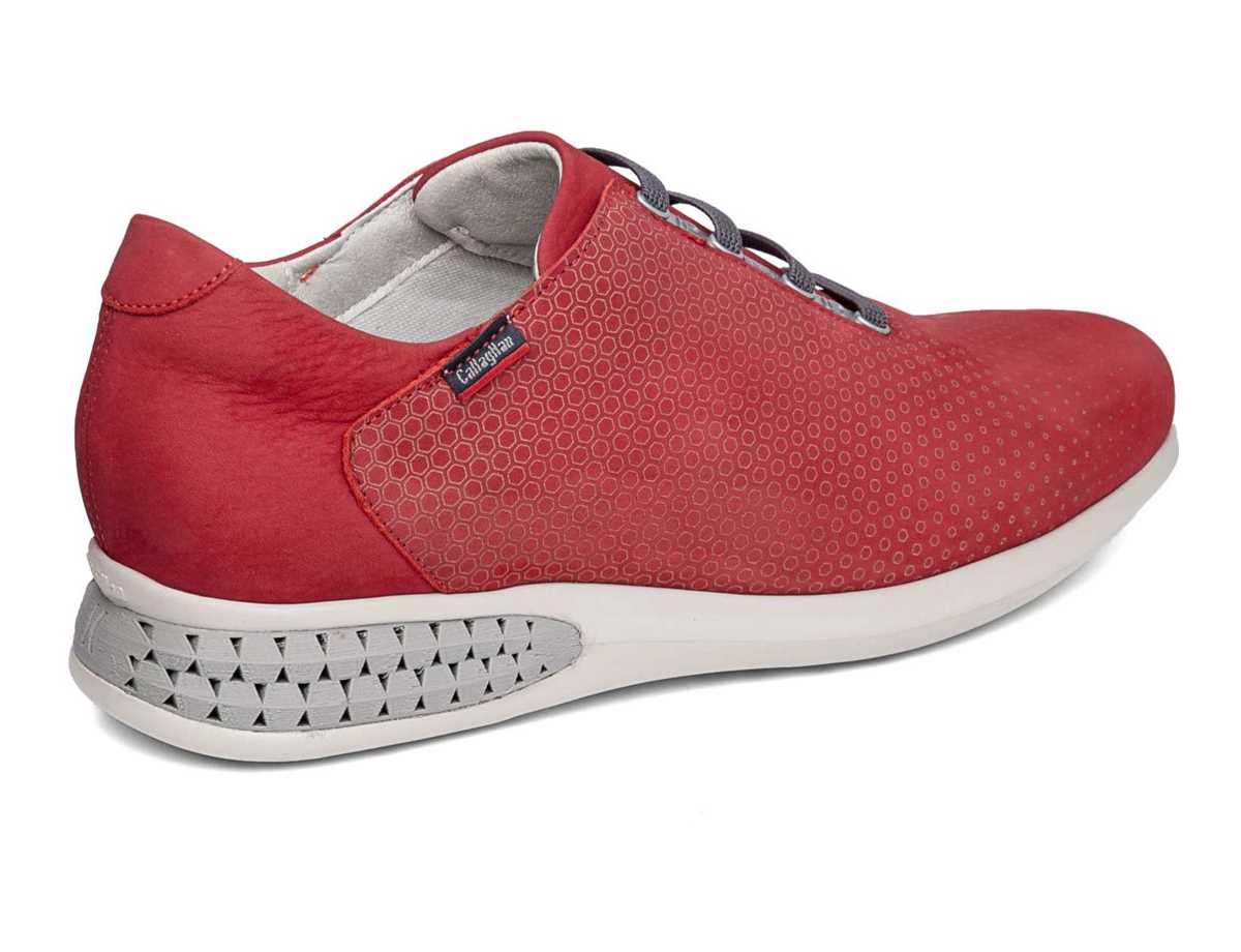 Zapatillas Callaghan 12101 Personal Hombre Rojas | YQT465PD