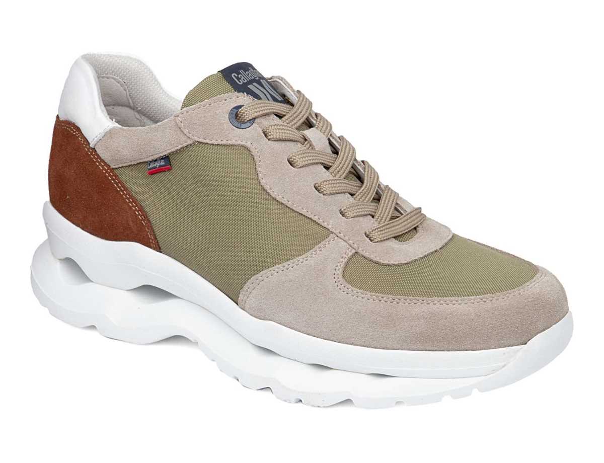 Zapatillas Callaghan 17813 Mare Hombre Beige Verde Marrones | ZAO563NJ