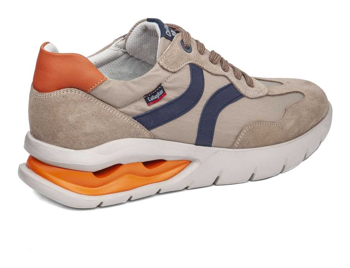 Zapatillas Callaghan 45408 Vento Hombre Beige Azules | HNY6955BK