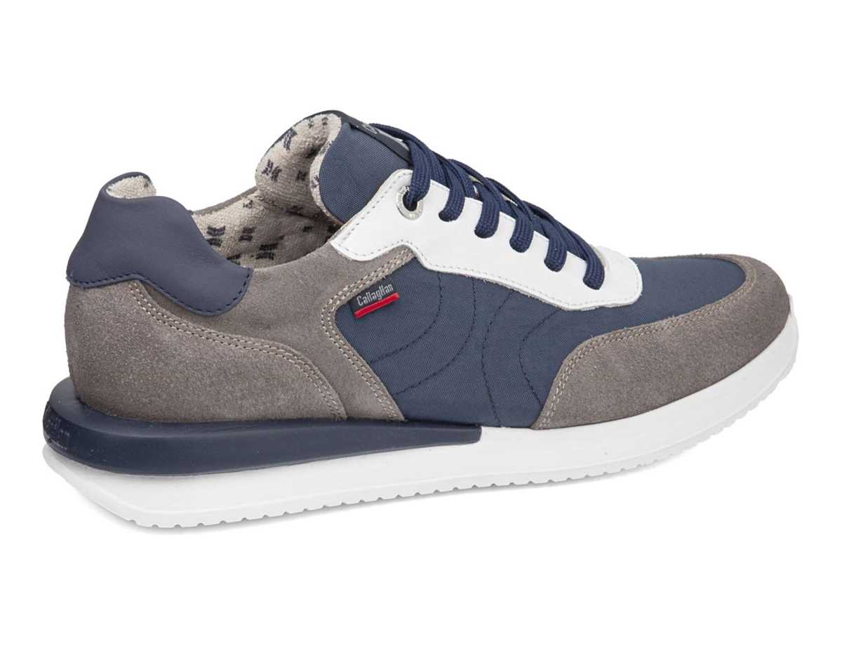 Zapatillas Callaghan 51100 Moses Hombre Gris Azules | BDW548RL