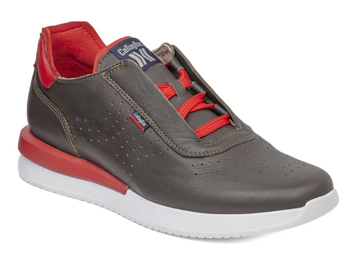 Zapatillas Callaghan 51101 Moses Hombre Verde Rojas | GOA368KZ