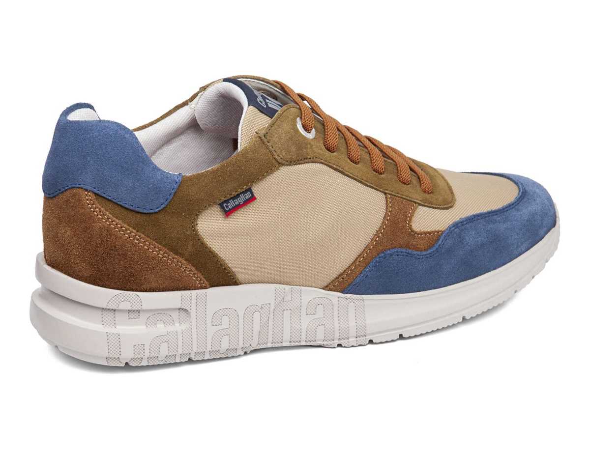 Zapatillas Callaghan 91324 Goliat S.I.Lase Hombre Azules Beige Verde | BDA1394NA