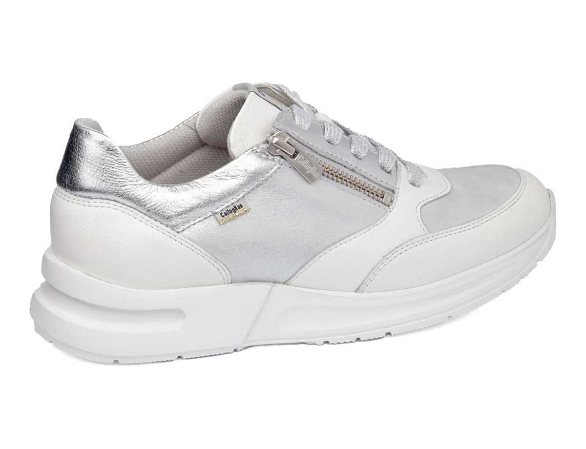 Zapatillas Callaghan 92121 Dorcas S.I.L Mujer Blancas Plateadas | MIR4588UT