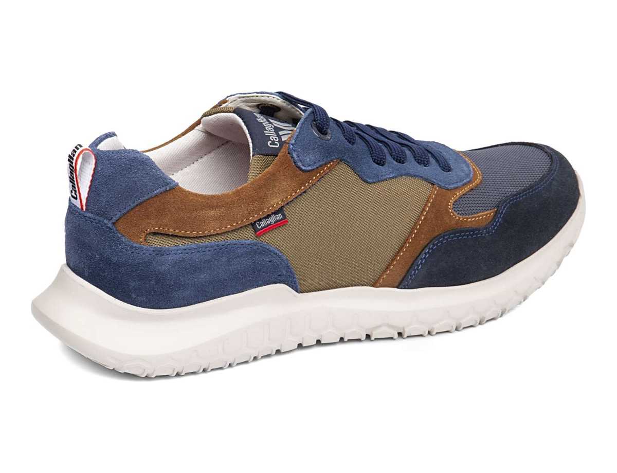 Zapatos Casuales Callaghan 53702 Suv Marine Cro Hombre Azules Gris Verde | YDE5081CM