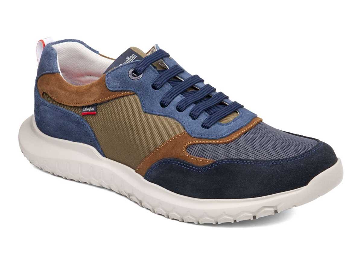 Zapatos Casuales Callaghan 53702 Suv Marine Cro Hombre Azules Gris Verde | YDE5081CM