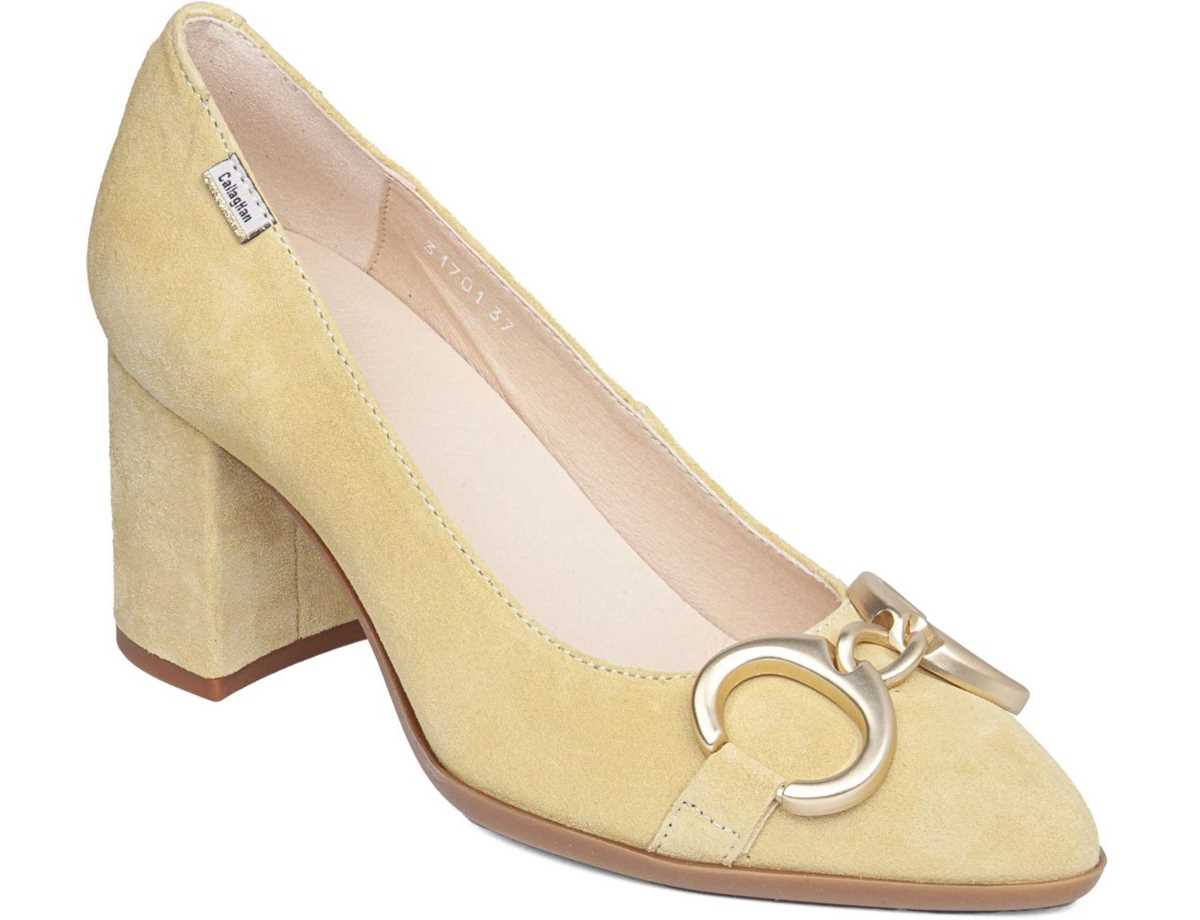 Zapatos De Salon Callaghan 31701 Ester Mujer Amarillo | SRU451DE