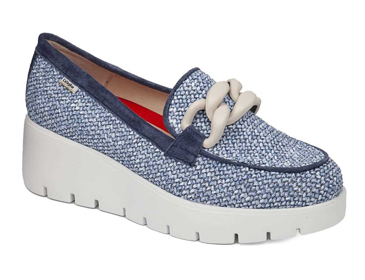 Zapatos Plataforma Callaghan 32100 Amal Mujer Azules | AAY5624KD