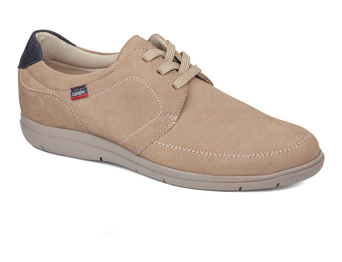 Zapatos con Cordones Callaghan 46804 Duna Hombre Beige Azules | NYU5045LO