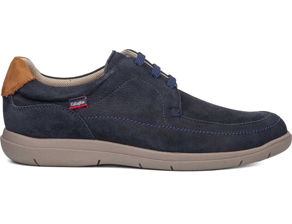 Zapatos con Cordones Callaghan 46804 Duna Hombre Azules Marrones | UOL7967HL