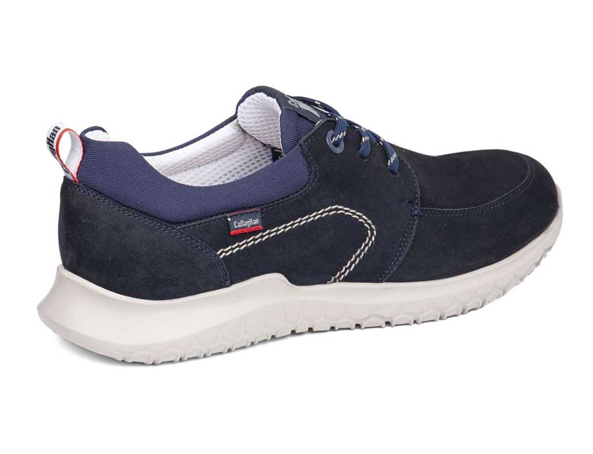 Zapatos con Cordones Callaghan 53700 Suv Marine Cro Hombre Azules Negras | JWY62100AM