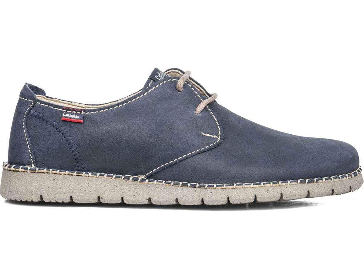 Zapatos con Cordones Callaghan 84702 Abiatar Hombre Azules | VNJ6844VD