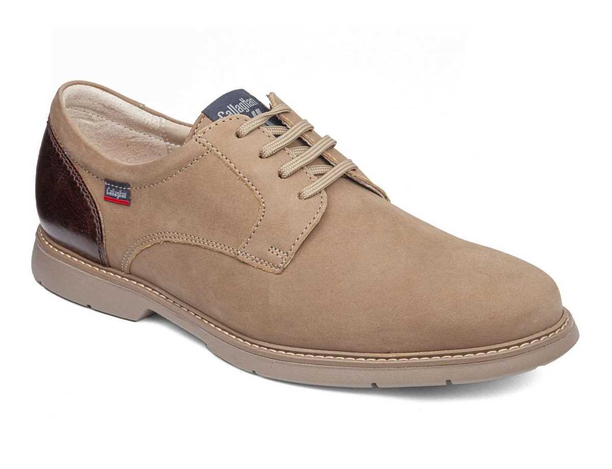 Zapatos de Vestir Callaghan 46700 Upam Hombre Beige Marrones | ZDA8195QF