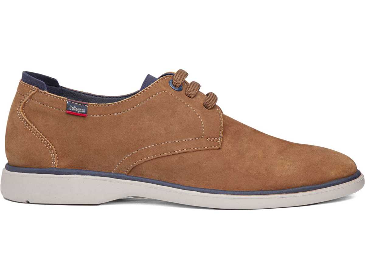 Zapatos de Vestir Callaghan 54500 Barak Hombre Marrones Azules | GSG4350GK